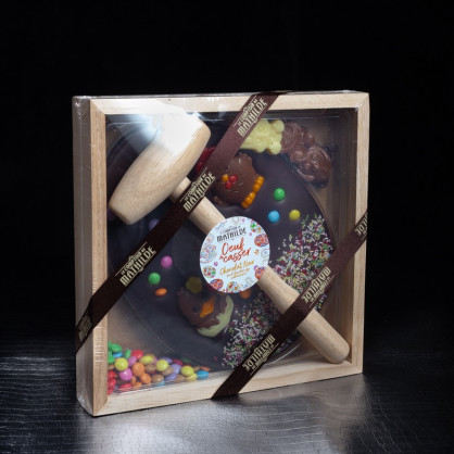 Oeuf à casser chocolat noir Le Comptoir de Mathilde