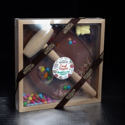 Oeuf à casser chocolat au lait Le Comptoir de Mathilde