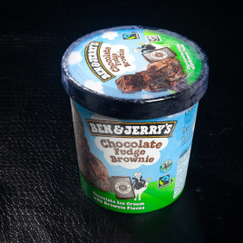 Glace chocolate fudge brownie 465ml Ben & Jerry's  Crème glacée
