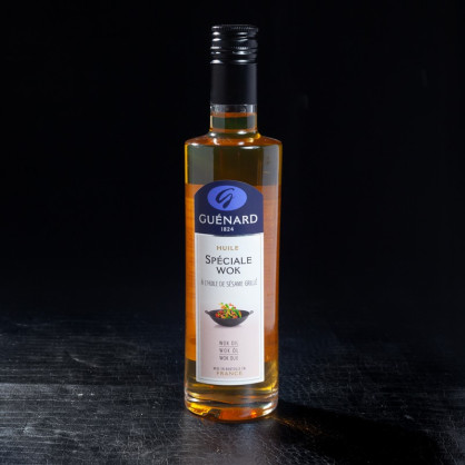 Huile spécial wok 25cl Guénard  Huiles