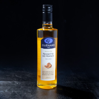 Huile de noisette de France 100% vierge 25cl Guénard  Huiles