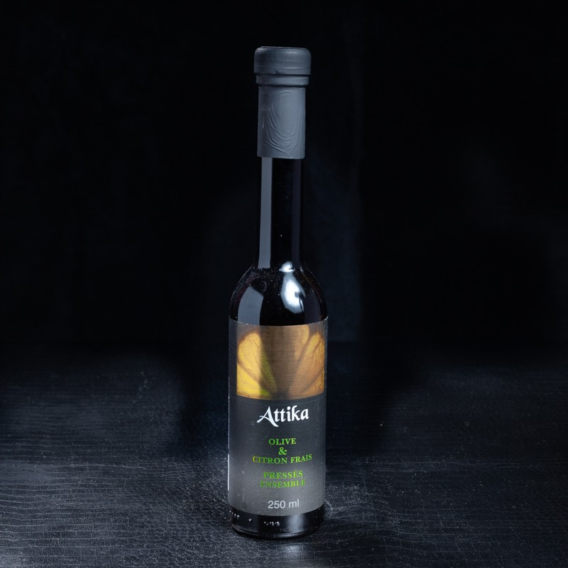 NPT - Huile d'olive et citron frais 25cl Attika  A NE PAS TOUCHER