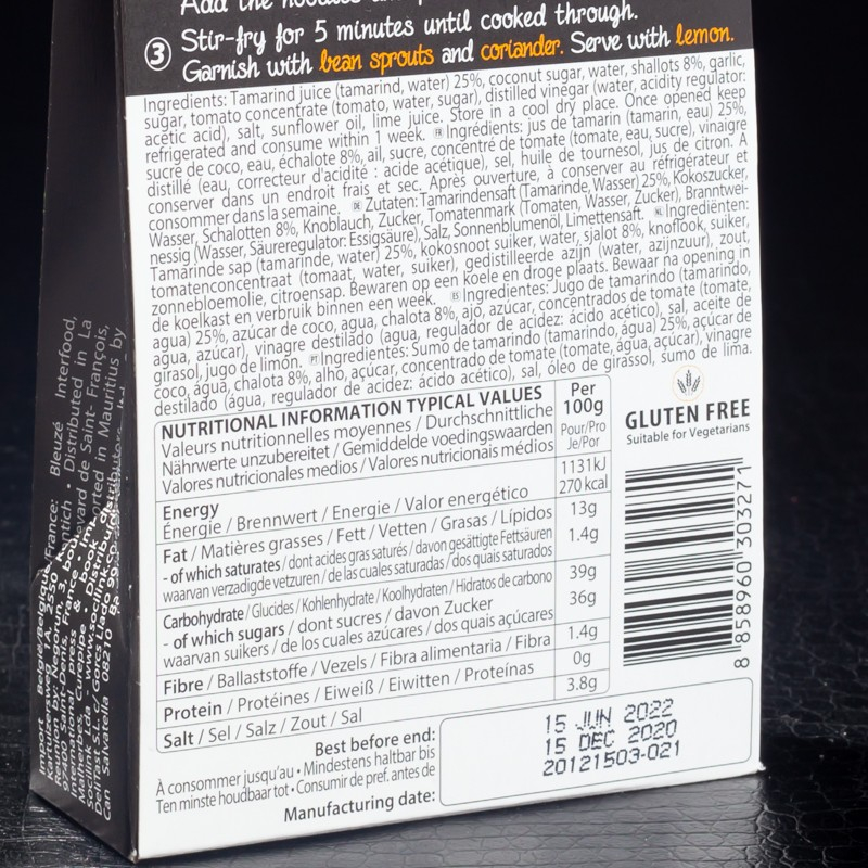 NPT - Sauce pad-thai deSiam 100g  A NE PAS TOUCHER