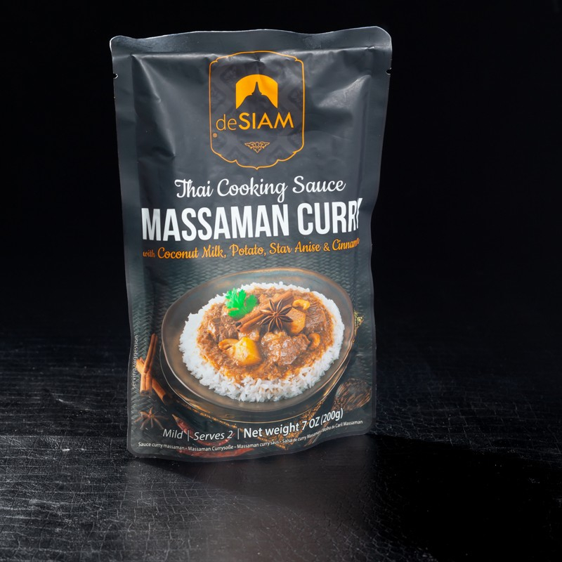 Sauce curry massaman deSiam 200g  Asie