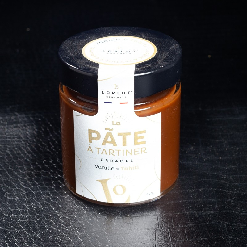 NPT - Pâte à tartiner caramel vanille Tahiti Lorlut 220g  A NE PAS TOUCHER