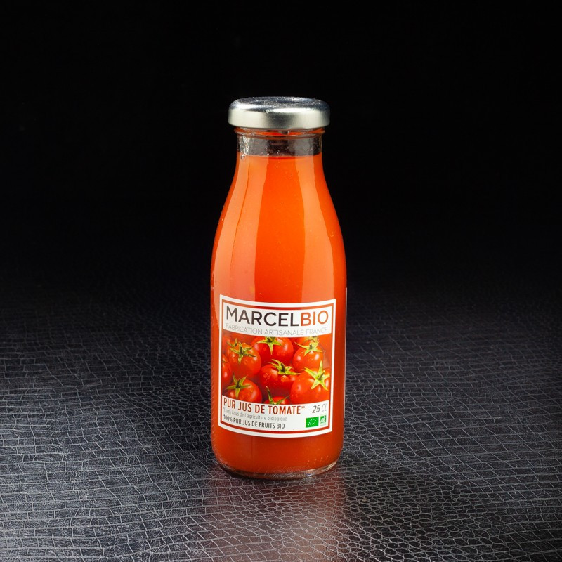 Jus de tomate 25cl Marcel Bio  Jus de légumes