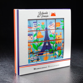 NPT - Coffret 32 carrés de chocolats Le chocolat des Français 160g  A NE PAS TOUCHER