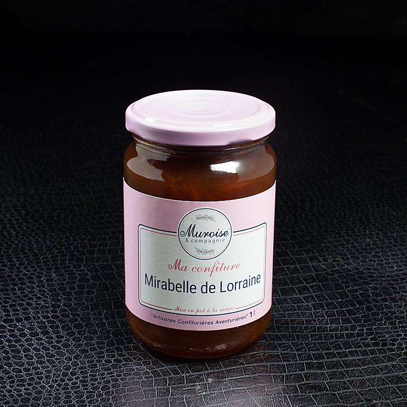 Confiture mirabelle de Lorraine 350g Muroise  Confitures