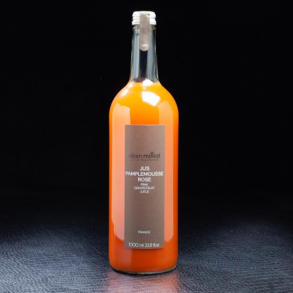 Jus de pamplemousse rose 1L Alain Milliat  Jus de fruits