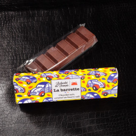 NPT - Barrette chocolat noir caramel salé Le chocolat des français 40g  A NE PAS TOUCHER