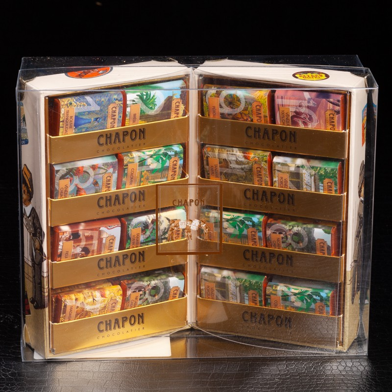 NPT - Coffret chocolat tour du monde Chapon chocolatier 320g  A NE PAS TOUCHER