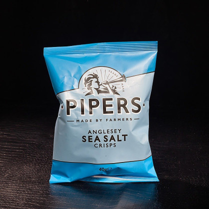 Chips au sel de mer 40g Pipers  Chips