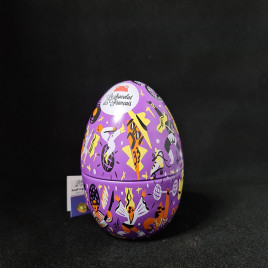 NPT - Œuf chocolat noir "Rock" Le chocolat des français 150g  A NE PAS TOUCHER