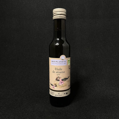 Huile de sésame grillé bio 250ml Bio Planète  Huiles