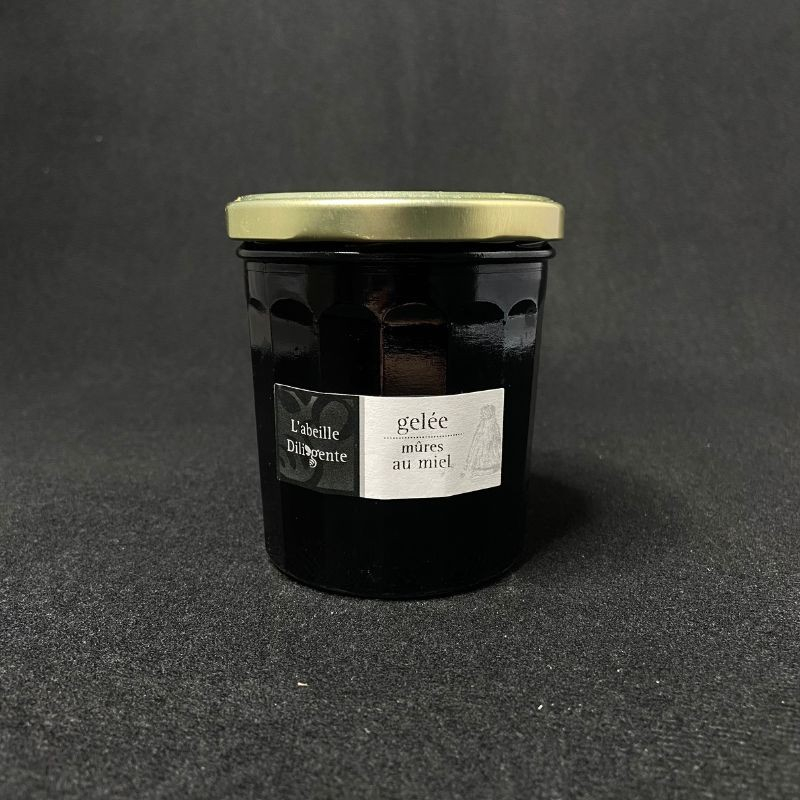 Gelée de mûre L'abeille Diligente 375g  Confitures