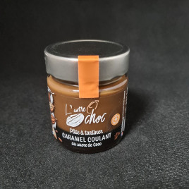 Pate à tartiner caramel coulant Antre O'choc 250g  Caramel à tartiner