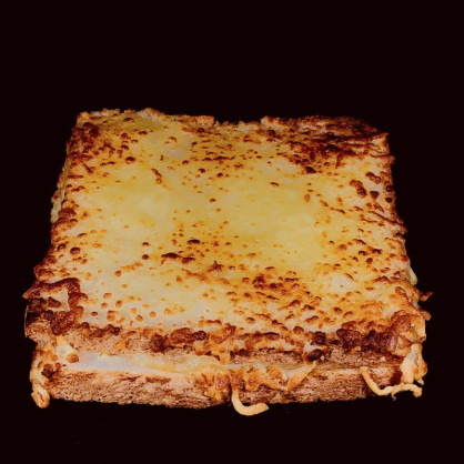 Croque monsieur jambon  Les sandwichs chauds