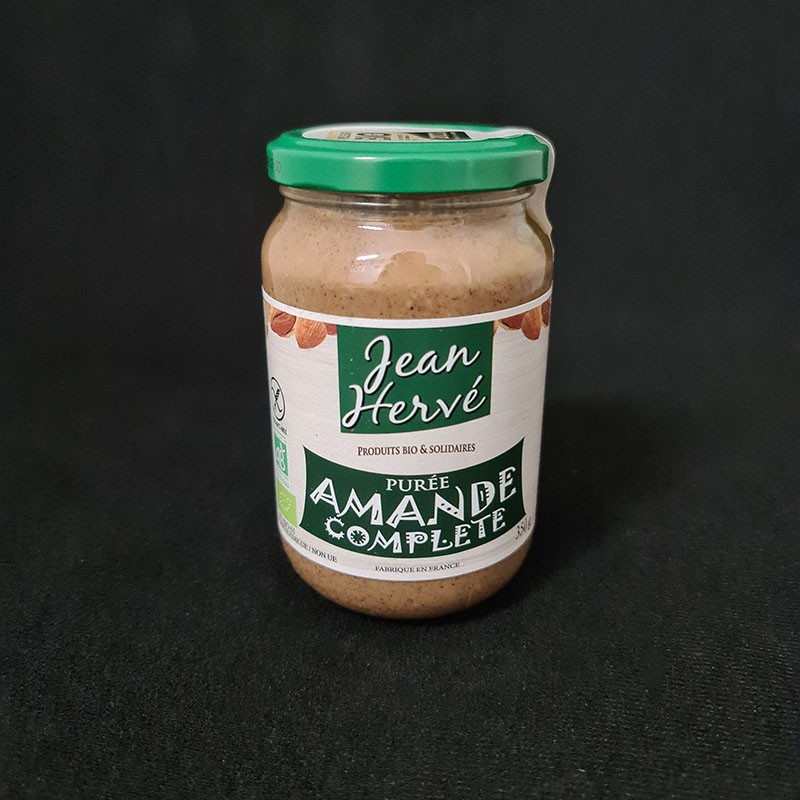 NPT - Purée d'amande complète bio Jean Hervé 350g  A NE PAS TOUCHER