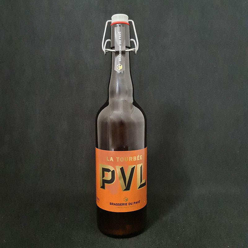 NSA - Bière brune PVL tourbé 9.5% 75cl  NSA