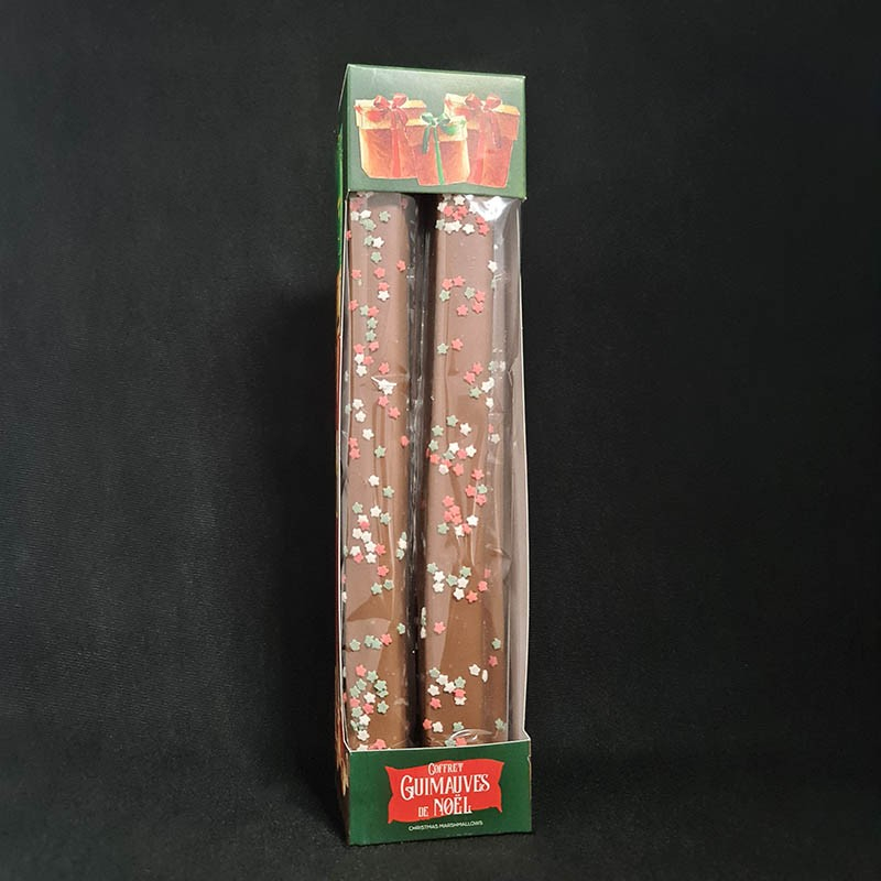 Coffret 5 guimauves de Noël Comptoir de Mathilde  Confiseries