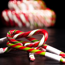Sucre d'orge assortiment de noël saveur Tutti Frutti Comptoir de Mathilde  Confiseries
