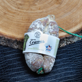 Saucisson poivre vert de Madagascar Teyssier 220gr  Saucissons