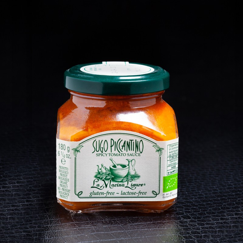 NPT - Sauce tomate piquante La Macina Ligure 180gr  Accueil