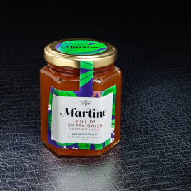 Miel de châtaignier Martine 250g  Miels