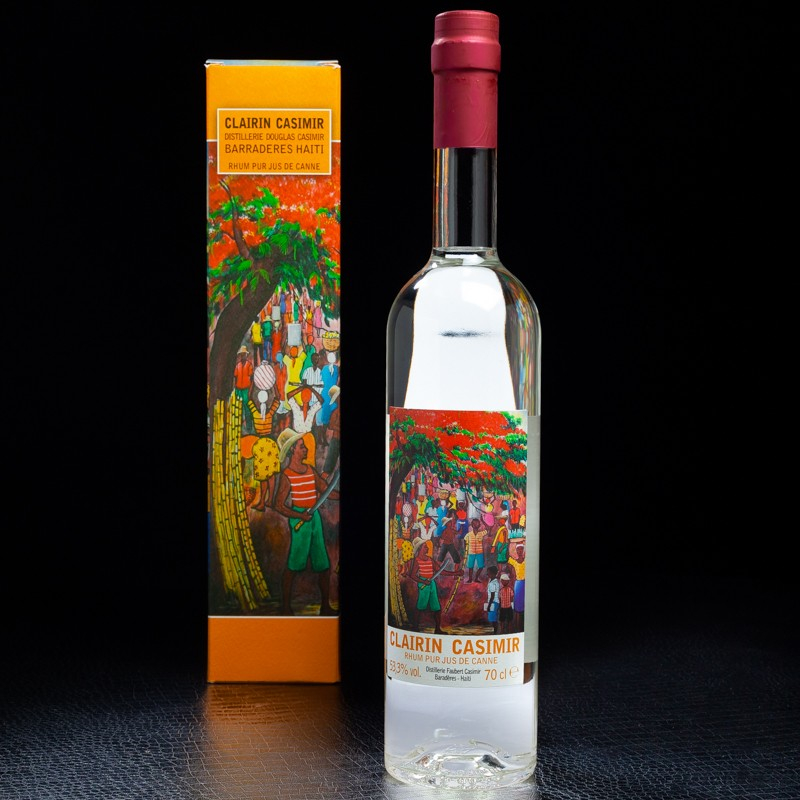 NSA - Rhum Blanc L'Île d'Haiti Clairin Casimir 53.30% 70cl avec coffret  NSA