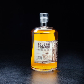 NSA - Rhum Ambré Fumé des Caraïbes & de l'Île Maurice Boucan d'Enfer Ferroni 50% 70cl  NSA