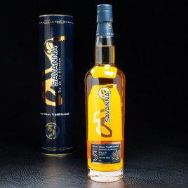 NSA - Rhum L'Île de la Réunion Ambré 5ans Savanna 43% 70cl avec coffret  NSA