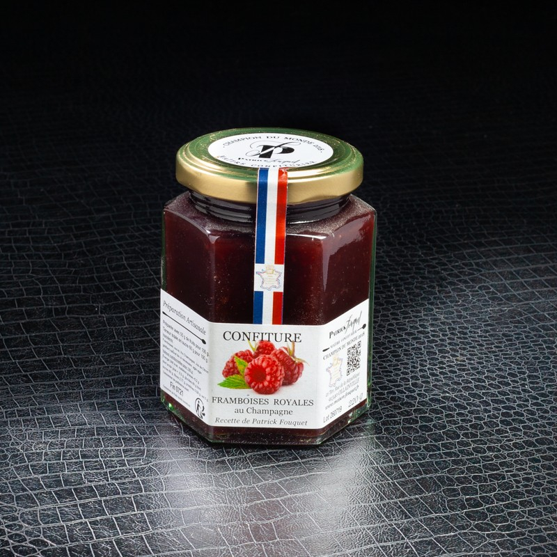 NPT - Fouquet confiture framboise Champagne 220gr  Accueil
