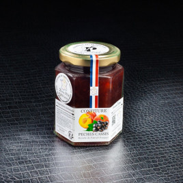 NPT - Fouquet confiture pêche cassis 220gr  Accueil