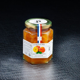 NPT - Fouquet confiture pêche jaune cannelle 220gr  Accueil