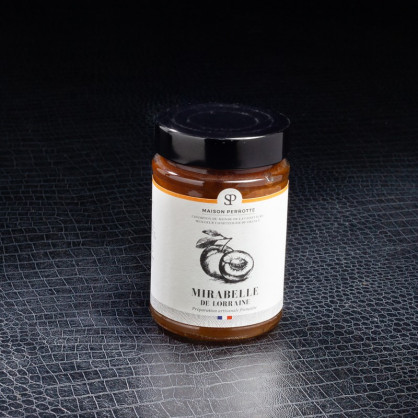 Confiture mirabelle de Lorraine 220g Maison Perrotte  Confitures