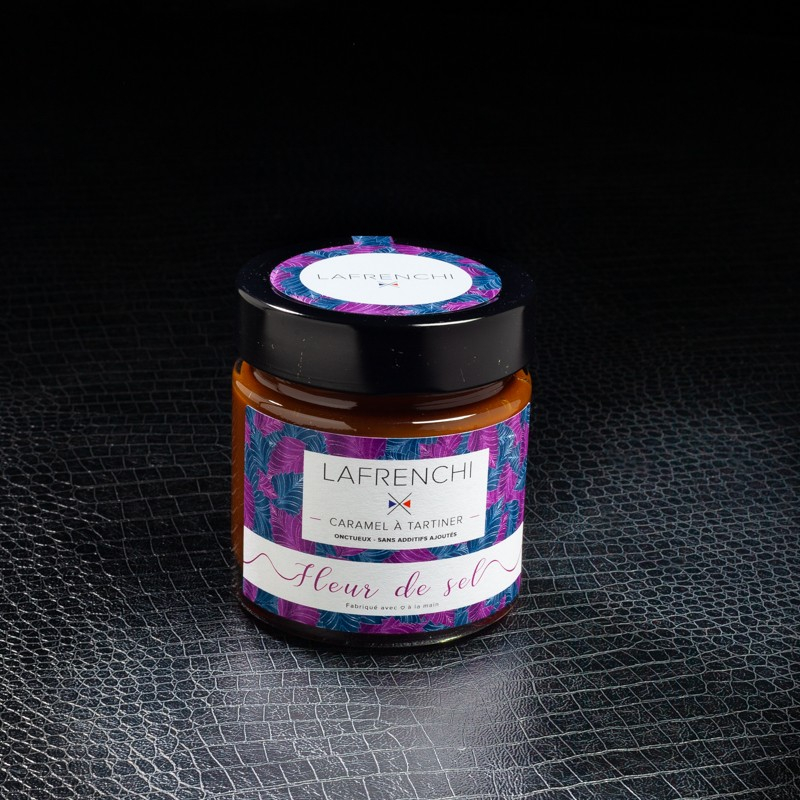 NPT - Caramel à tartiner fleur de sel La Frenchi 250gr  A NE PAS TOUCHER