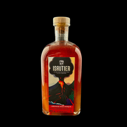 Rhum arrangé ananas goyave piment 70cl Isautier  Cave à rhums