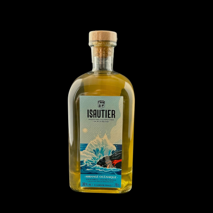 Rhum arrangé océanique coco vanille 70cl Isautier  Cave à rhums