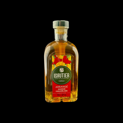 Rhum arrangé mangue caramélisée 50cl Isautier  Cave à rhums