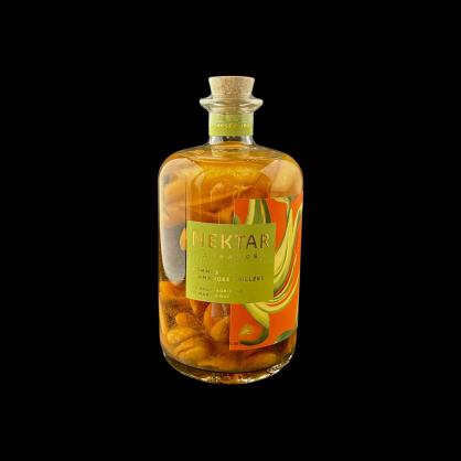 Rhum arrangé pommes amandes grillées 70cl Nektar  Cave à rhums