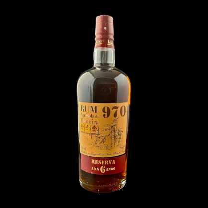 Rhum agricola da Madeira 6 ans 970 70cl J.Faria  Cave à rhums