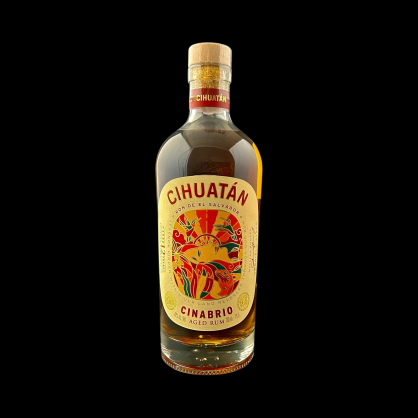 Rhum Cinabrio 12 ans 70cl Cihuatan  Cave à rhums