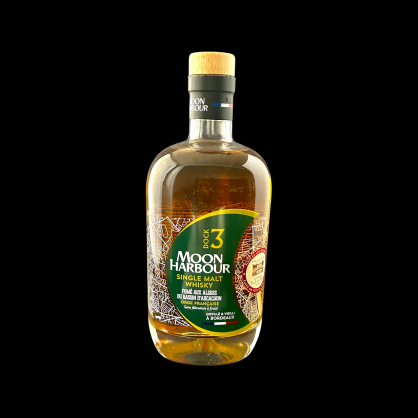 Whisky Dock 3 fumé aux algues 70cl Moon Harbour  Single malt
