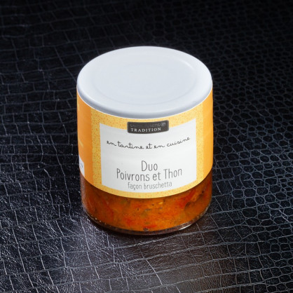 Tartinable duo poivrons thon 100g Savor&Sens  À tartiner