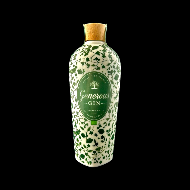 Gin vert 70cl Generous  Gins classiques