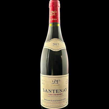 Santenay Les Charmes 2017 75CL Domaine Lequin  Vins rouges