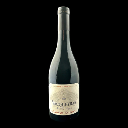 Vacqueyras rouge 2022 Vieilles Vignes 75CL Domaine Tardieu  Vins rouges