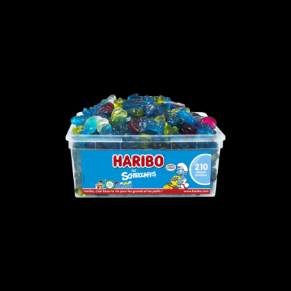 Schtroumpfs 210 pièces Haribo  Bonbon classique