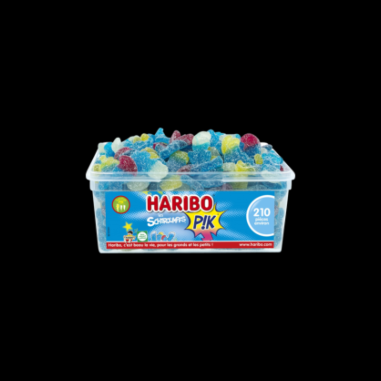 Schtroumpfs pik 210 pièces Haribo  Bonbon piquant