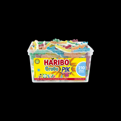 Croco pik 210 pièces Haribo  Bonbon piquant